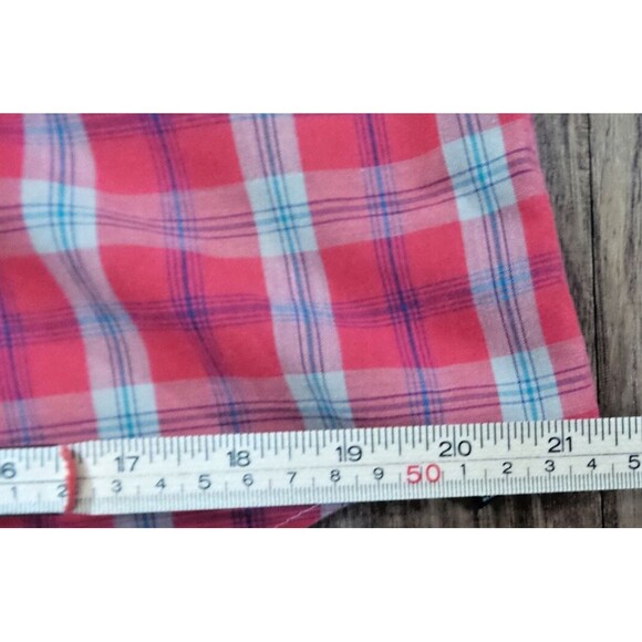 Paddock Club by Arrow Men's Long Sleeve Button Down Long Sleeve Plaid Medium - Picture 8 of 11